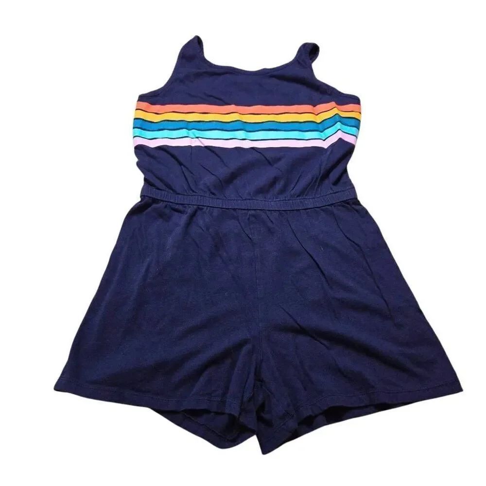 Old Navy stripped romper XL14